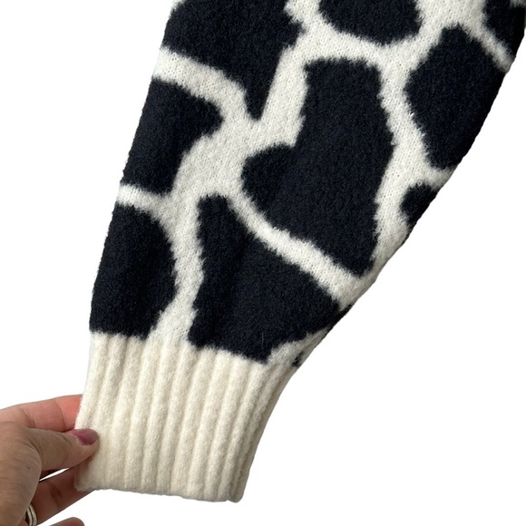 Loft Sweater Size 3X Western Cow Print Comfort Pullover Ultra Soft V Neck Boho - Picture 6 of 12